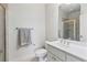 Clean bathroom, includes shower and vanity at 3352 Forest Vista Dr, Dacula, GA 30019