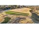 Aerial view of golf driving range with multiple stations at 3352 Forest Vista Dr, Dacula, GA 30019