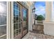 Double front doors with a charming doormat and brick pathway at 3352 Forest Vista Dr, Dacula, GA 30019