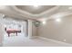 Basement game room with billiard table and open space at 3352 Forest Vista Dr, Dacula, GA 30019