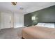 Cozy bedroom with a full bed and double closets at 3590 Ashley Woods Dr, Powder Springs, GA 30127