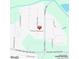 Property location shown on a street map at 3590 Ashley Woods Dr, Powder Springs, GA 30127