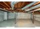 Unfinished basement offering extra storage space at 2668 Woodfen Dr, Ellenwood, GA 30294
