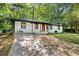 Front view of a charming house with a wooden door at 1847 Elmwood Dr, Austell, GA 30106