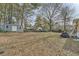 Spacious backyard with a storage shed and room to play at 4809 Hemlock Sw Dr, Austell, GA 30106