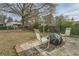 Relaxing backyard with a fire pit and ample space for entertaining at 4809 Hemlock Sw Dr, Austell, GA 30106