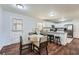 Eat-in kitchen with granite countertops and stainless steel appliances at 4809 Hemlock Sw Dr, Austell, GA 30106