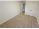 Bright bedroom with double doors and carpet at 449 Broder Farms Dr, Stockbridge, GA 30281