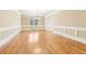Spacious dining room with hardwood floors at 206 Woodridge Pkwy, Canton, GA 30115