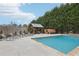 Inviting swimming pool with lounge chairs and gazebo at 206 Woodridge Pkwy, Canton, GA 30115
