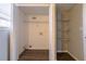 Laundry room with wire shelving and vinyl flooring at 3485 Tarragon Dr, Decatur, GA 30034