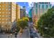 Aerial city view, Fox Theatre visible at 805 Peachtree St # 515, Atlanta, GA 30308
