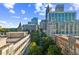 Aerial view of Midtown Atlanta, showing city streets and buildings at 805 Peachtree St # 515, Atlanta, GA 30308