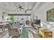 Relaxing living room with hardwood floors and a large window at 805 Peachtree St # 515, Atlanta, GA 30308
