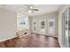 Bright sunroom with multiple windows and hardwood floors at 148 Walker Nw Rd, Cartersville, GA 30121