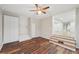 Sunroom with built in storage and access to the living room at 148 Walker Nw Rd, Cartersville, GA 30121