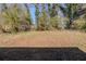 Large backyard with mature trees and open space at 2182 Loring Ct, Decatur, GA 30032