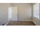 Bright bedroom with neutral walls and carpet at 2182 Loring Ct, Decatur, GA 30032