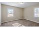 Bright bedroom with neutral walls and carpet at 2182 Loring Ct, Decatur, GA 30032