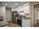 Modern kitchen with stainless steel appliances and granite countertops at 93 Sterling Ridge Dr, Jonesboro, GA 30238