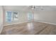 Large basement room with vinyl flooring and high ceilings at 3356 Renfro St, Marietta, GA 30066