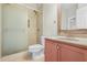 Bathroom with shower, toilet and vanity at 3356 Renfro St, Marietta, GA 30066
