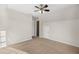 Spacious bedroom with carpet flooring and ceiling fan at 3356 Renfro St, Marietta, GA 30066