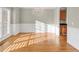 Bright dining room featuring hardwood floors and chandelier at 3356 Renfro St, Marietta, GA 30066