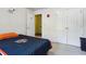 Small bedroom with double bed and a view of a treadmill at 4450 Millenium View Ct, Snellville, GA 30039