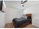 Bedroom with a queen bed and additional storage at 5534 Radford Loop, Fairburn, GA 30213