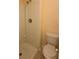 Clean bathroom with shower and toilet at 3575 Oakvale Road # 303, Decatur, GA 30034