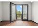 Private balcony with scenic views and metal railing at 5300 Peachtree Rd # 3510, Chamblee, GA 30341