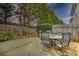 Relaxing backyard patio with seating for six at 103 Linton Dr # 1, Acworth, GA 30102