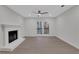 Spacious living room with hardwood floors, fireplace and sliding doors at 1412 Tuxworth Cir, Decatur, GA 30033