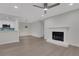 Bright living room featuring hardwood floors and a fireplace at 1412 Tuxworth Cir, Decatur, GA 30033