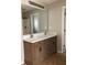 Double vanity bathroom with quartz countertops at 403 Buckboard Ln, Locust Grove, GA 30248