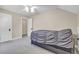 Bedroom with a carpet, a bed, and neutral paint color at 1004 Fairway Seven, Villa Rica, GA 30180