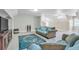 Living room with couches, area rug, TV and high ceilings at 1004 Fairway Seven, Villa Rica, GA 30180