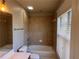 Bathroom with tub, shower, and updated tile at 2119 Gorman Se Grv # 126, Atlanta, GA 30316