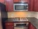 Modern kitchen with granite countertops, stainless steel appliances, and ample cabinetry at 2119 Gorman Se Grv # 126, Atlanta, GA 30316