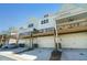 Townhomes with attached garages and private decks at 1756 Evenstad Way, Smyrna, GA 30080