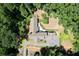 Bird's eye view of house and grounds; nestled in woods at 3244 Stillhouse Rd, Atlanta, GA 30339