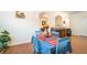 Dining area with table, chairs, and kitchen view at 1328 Stone Bay Sw Dr, South Fulton, GA 30331