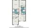 Two-story floor plan showing primary bedroom and loft areas at 1328 Stone Bay Sw Dr, South Fulton, GA 30331