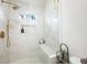 Bathroom with a walk-in shower and built-in bench at 6412 Wedgeview Dr, Tucker, GA 30084