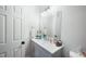 Clean and bright bathroom with vanity and updated fixtures at 6412 Wedgeview Dr, Tucker, GA 30084