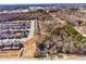 Aerial view of 1 acre lot near Hwy 78 at 3935 Loganville Hwy, Loganville, GA 30052