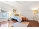 Charming bedroom with hardwood floors and window seating at 2188 Niles Pl, Atlanta, GA 30324