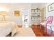 Spacious bedroom with hardwood floors and built-in shelves at 2188 Niles Pl, Atlanta, GA 30324