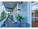 Charming deck with seating area, planters, and access to the home at 2188 Niles Pl, Atlanta, GA 30324
